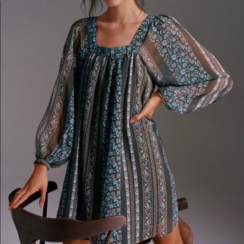 NWT Anthropologie Sona Mini Tunic Dress